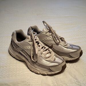 Nike White and Gray Sneakers